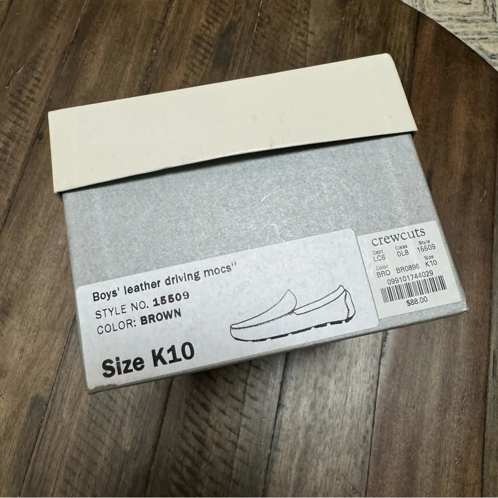 Crewcuts | Boys Driving Moccasins Dress Shoes